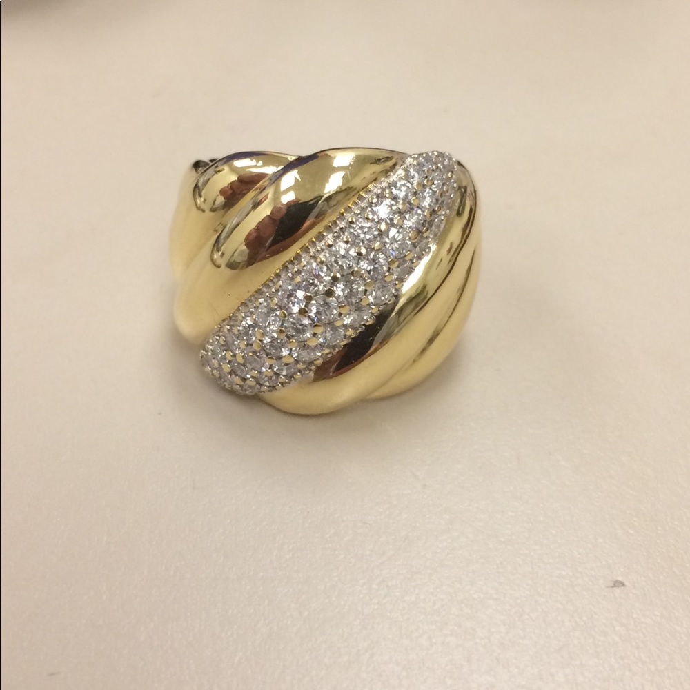 authentic david yurman 18k ring
